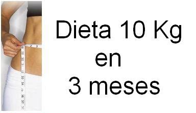 bajar 10 kilos en 6 meses